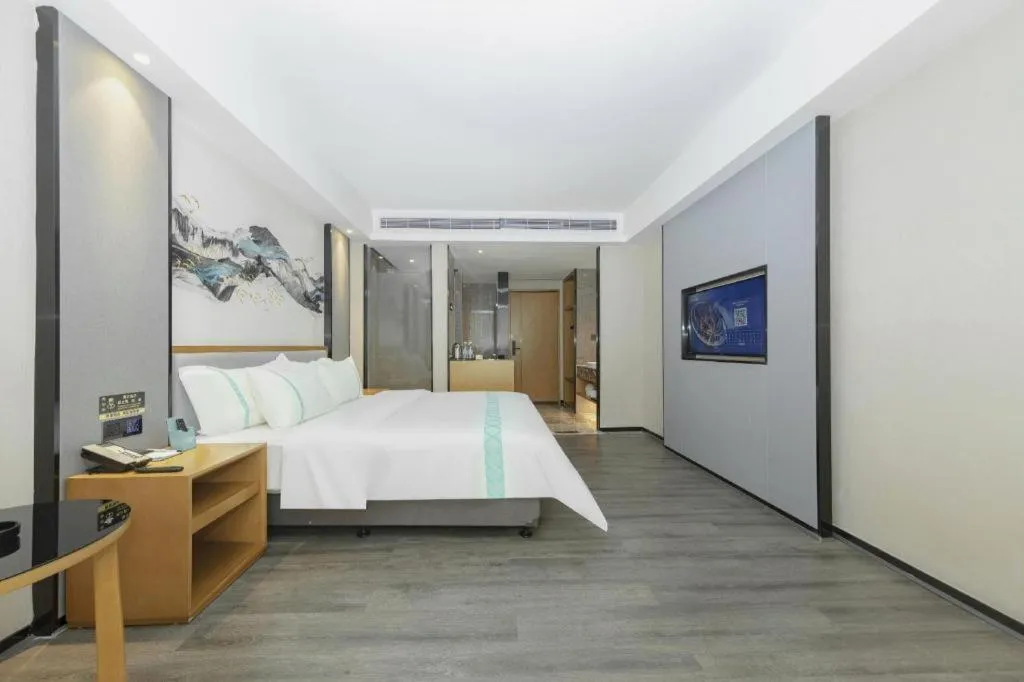 Bed in Xana Lite Huizhou Railway Station