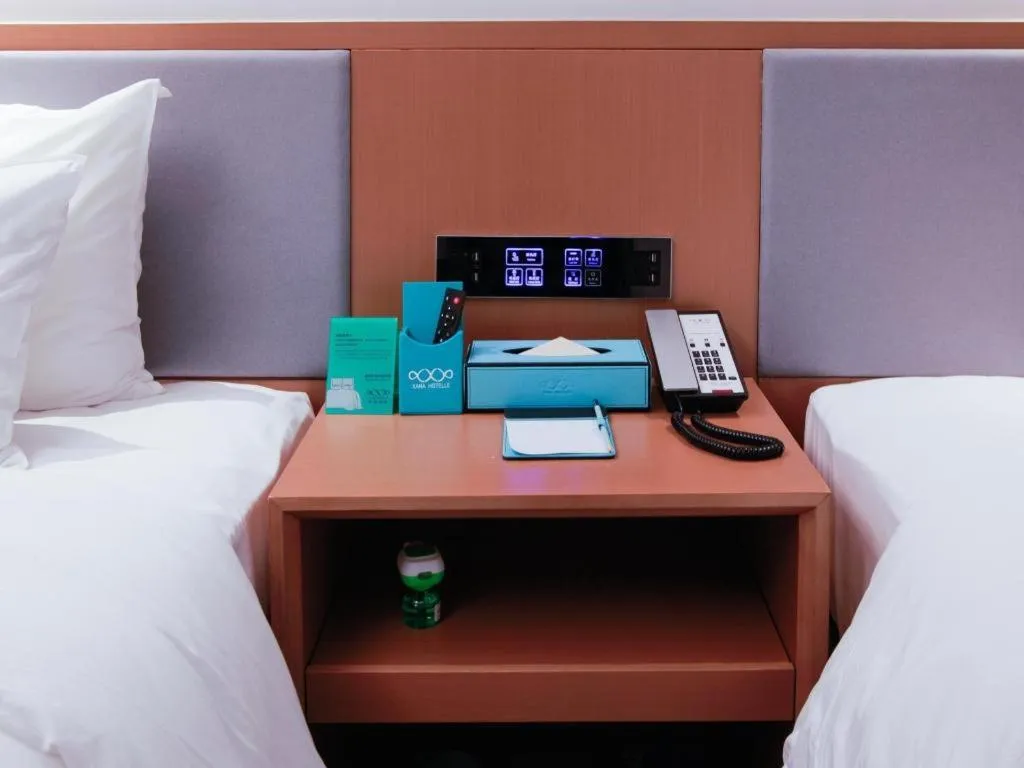 Bed in Xana Lite Huizhou Railway Station