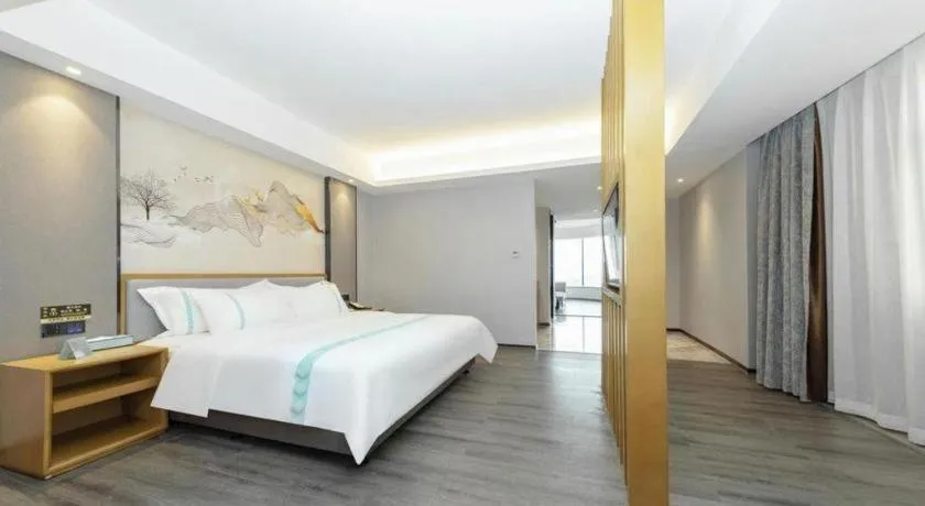 Bed in Xana Lite Huizhou Railway Station