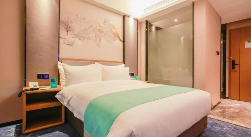 Bed in Xana Lite Huizhou Railway Station