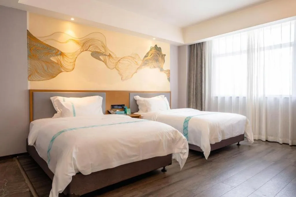 Bed in Xana Lite Huizhou Railway Station