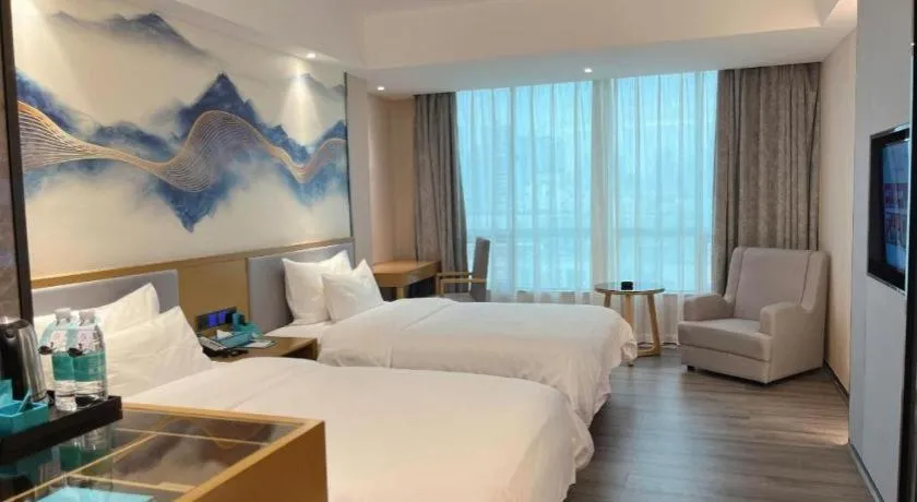 Bed in Xana Lite Huizhou Railway Station