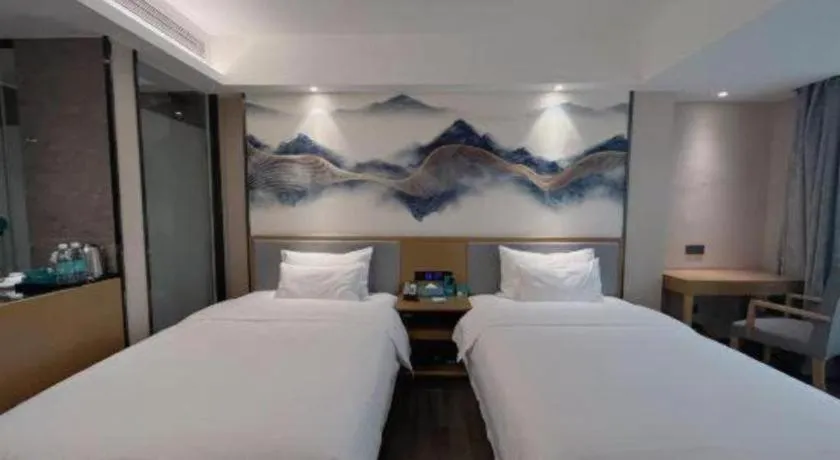 Bed in Xana Lite Huizhou Railway Station