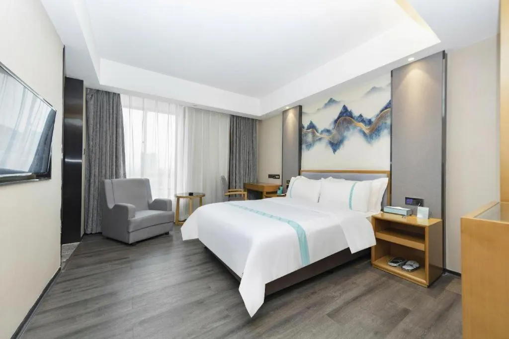 Bed in Xana Lite Huizhou Railway Station