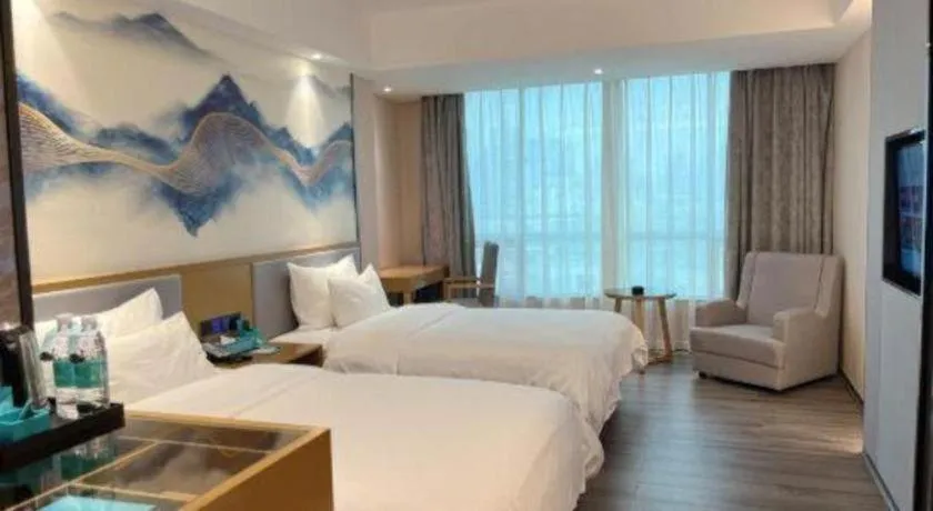 Bed in Xana Lite Huizhou Railway Station