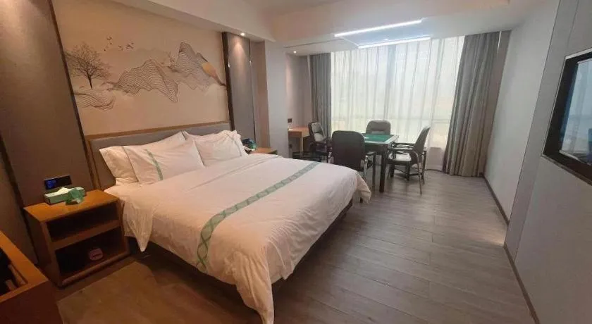 Bed in Xana Lite Huizhou Railway Station