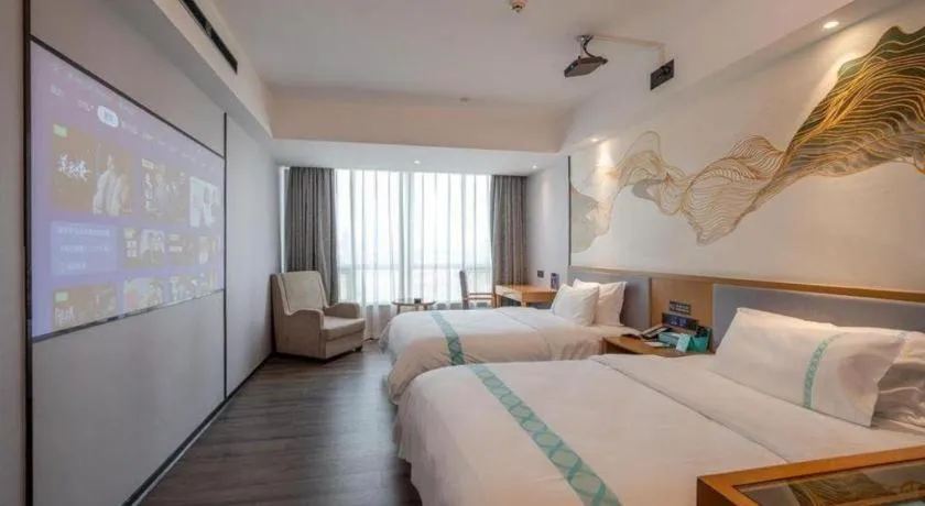 Bed in Xana Lite Huizhou Railway Station