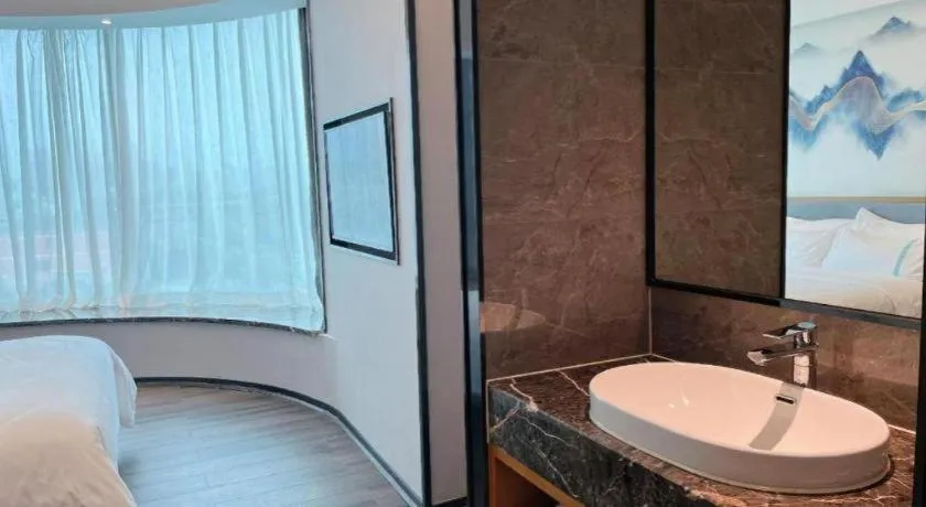 Bed in Xana Lite Huizhou Railway Station