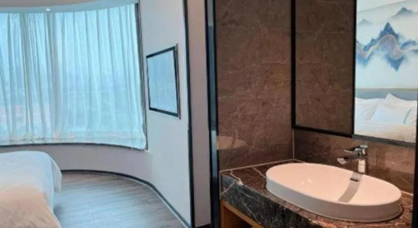 Bed in Xana Lite Huizhou Railway Station