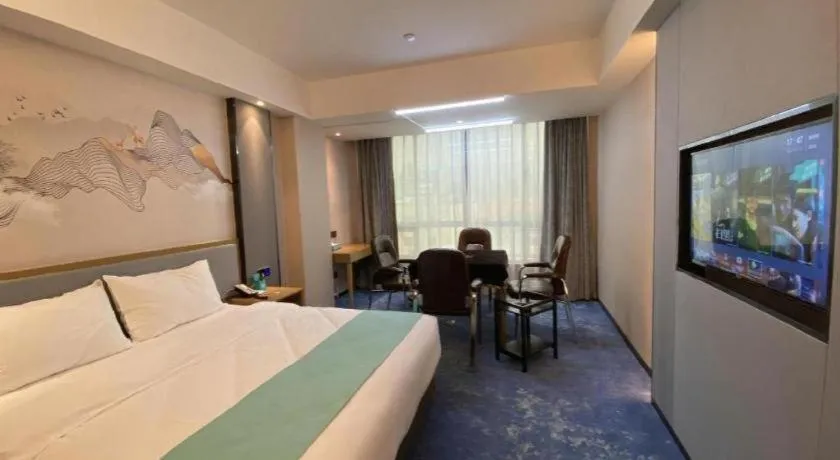 Bed in Xana Lite Huizhou Railway Station