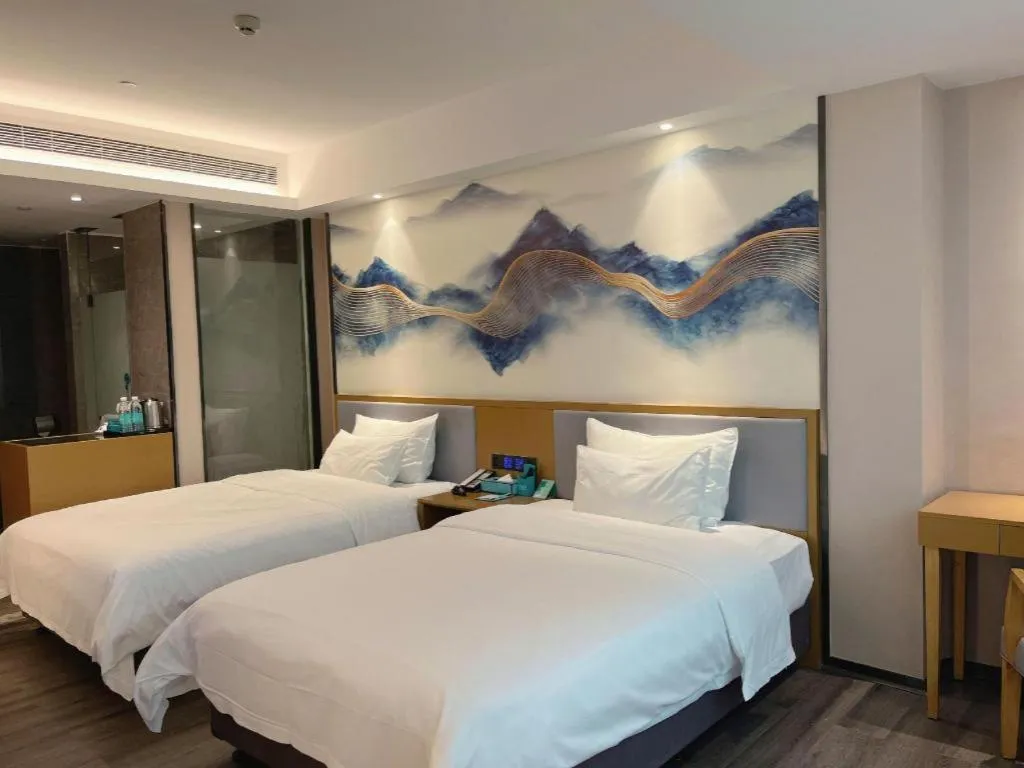 Bed in Xana Lite Huizhou Railway Station