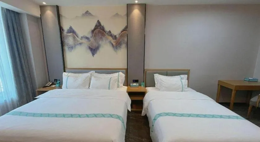 Bed in Xana Lite Huizhou Railway Station