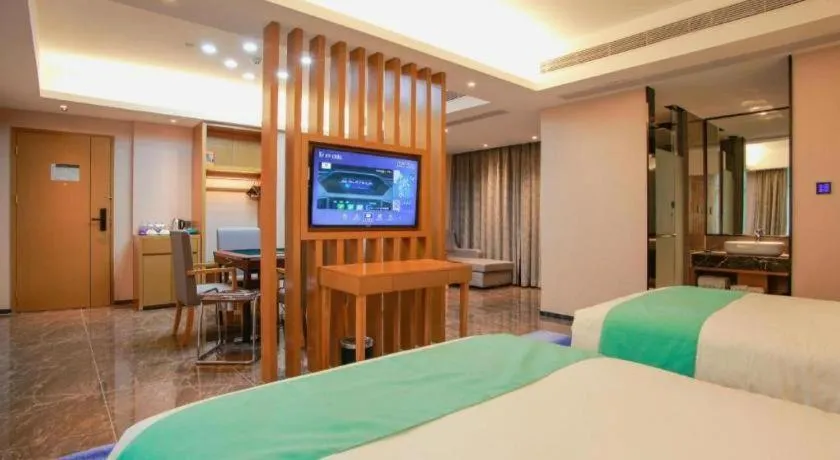 Bed in Xana Lite Huizhou Railway Station