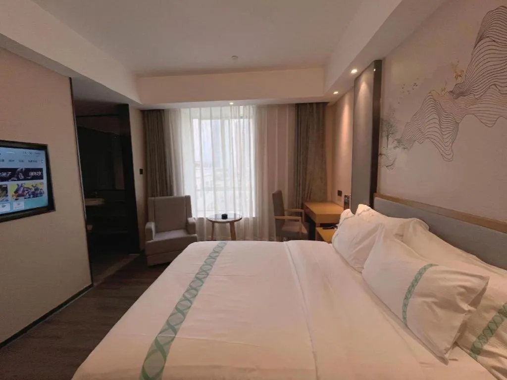 Bed in Xana Lite Huizhou Railway Station