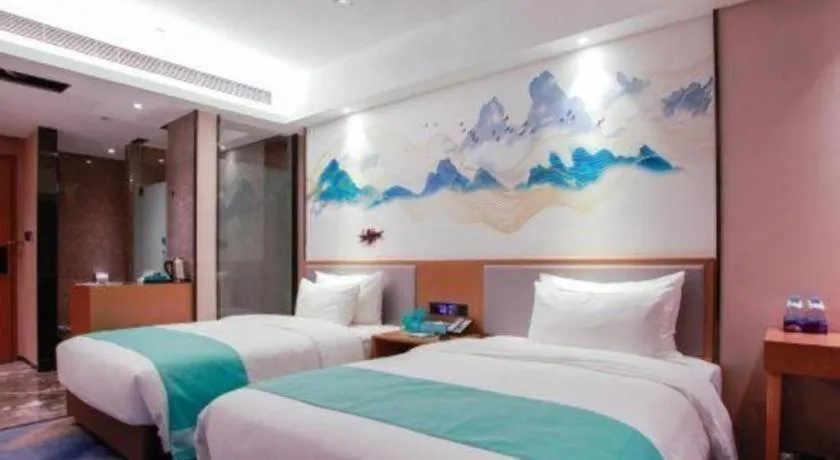 Bed in Xana Lite Huizhou Railway Station