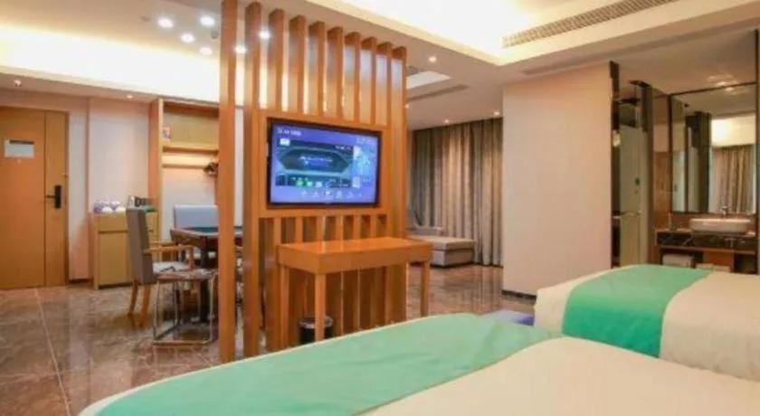 Bed in Xana Lite Huizhou Railway Station