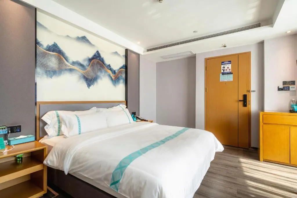 Bed in Xana Lite Huizhou Railway Station