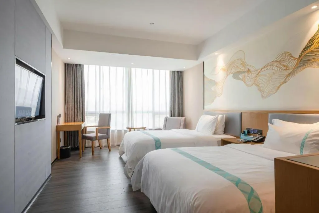 Bed in Xana Lite Huizhou Railway Station