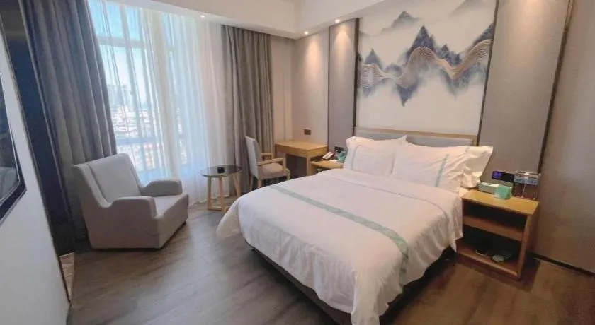 Bed in Xana Lite Huizhou Railway Station