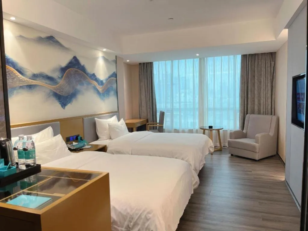 Bed in Xana Lite Huizhou Railway Station