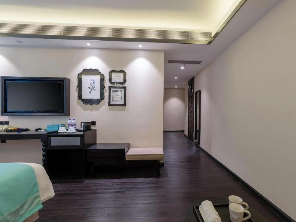 Bed in Xana Hotelle Zhongshan Fuhua Road