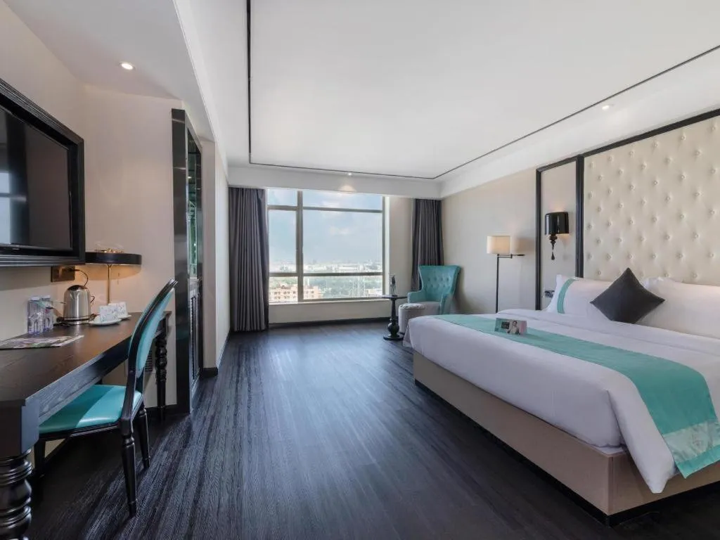 Bed in Xana Hotelle Zhongshan Fuhua Road