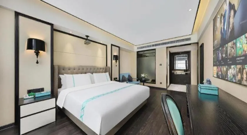 Bed in Xana Hotelle Zhongshan Bus Terminal Fuhuang Road Tianyuecheng