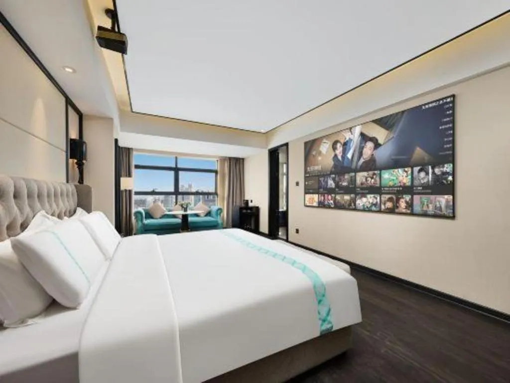 Bed in Xana Hotelle Zhongshan Bus Terminal Fuhuang Road Tianyuecheng