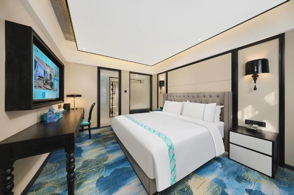 Bed in Xana Hotelle Zhongshan Bus Terminal Fuhuang Road Tianyuecheng