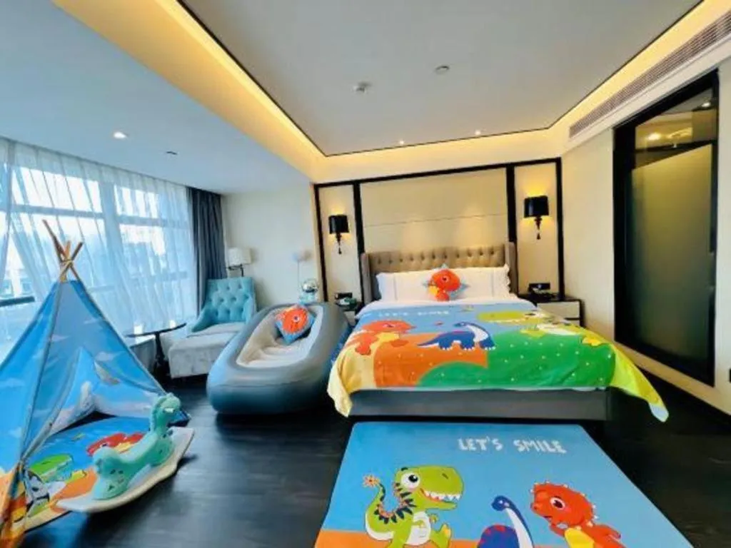 Bed in Xana Hotelle Zhongshan Bus Terminal Fuhuang Road Tianyuecheng