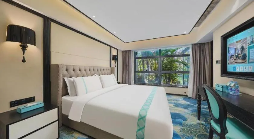 Bed in Xana Hotelle Zhongshan Bus Terminal Fuhuang Road Tianyuecheng