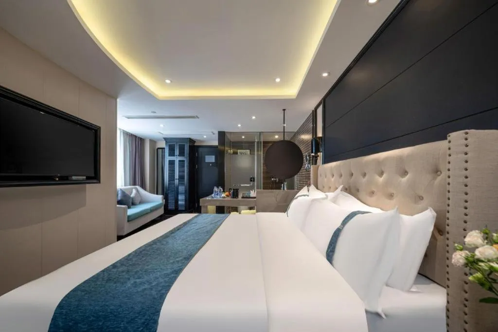 Bed in Xana Hotelle Wuxi Railway Station Zhongshan Road