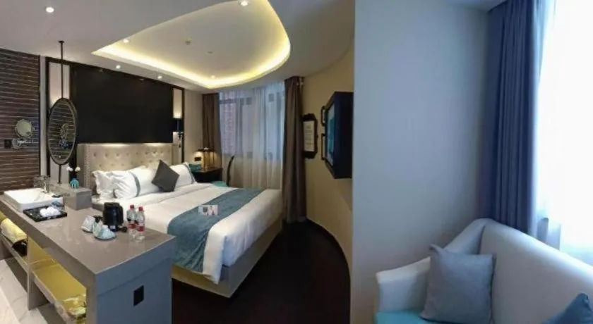 Bed in Xana Hotelle Wuxi Railway Station Zhongshan Road