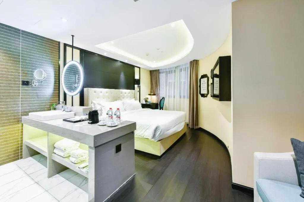 Bed in Xana Hotelle Wuxi Railway Station Zhongshan Road