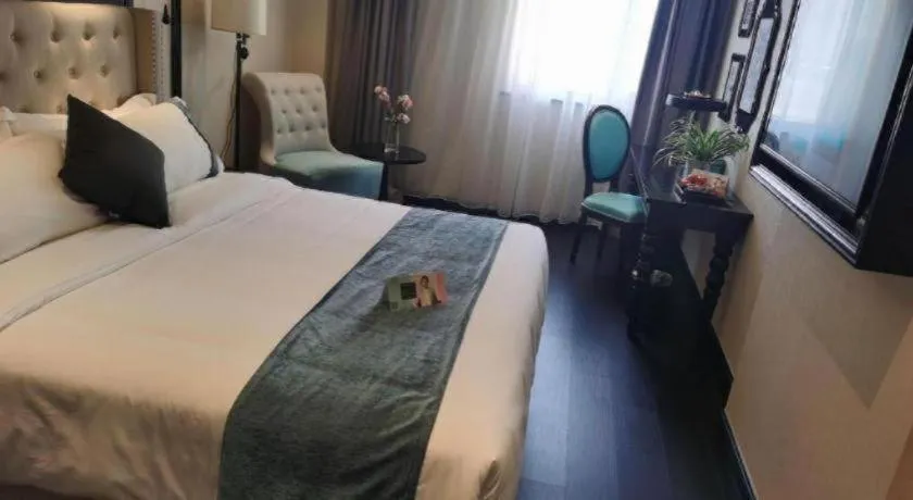 Bed in Xana Hotelle Wuxi Railway Station Zhongshan Road