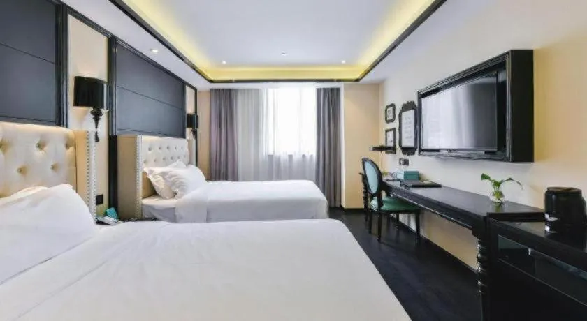 Bed in Xana Hotelle Wuxi Railway Station Zhongshan Road