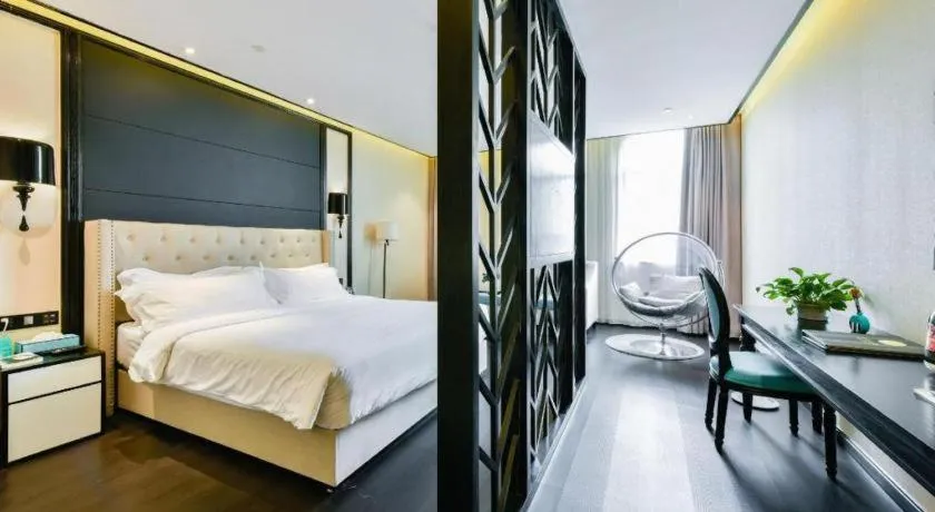 Bed in Xana Hotelle Wuxi Railway Station Zhongshan Road