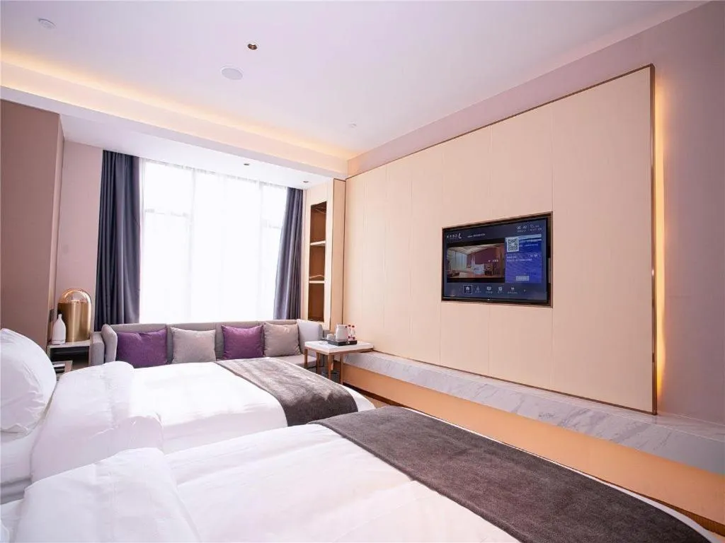 Bed in Lavande Hotel Huazhou Beijing Road