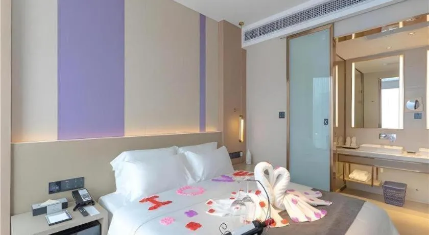 Bed in Lavande Hotel Huazhou Beijing Road