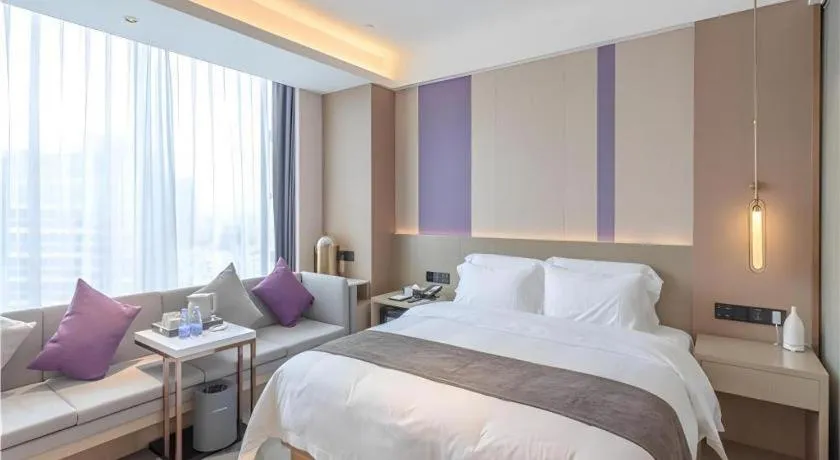 Bed in Lavande Hotel Huazhou Beijing Road