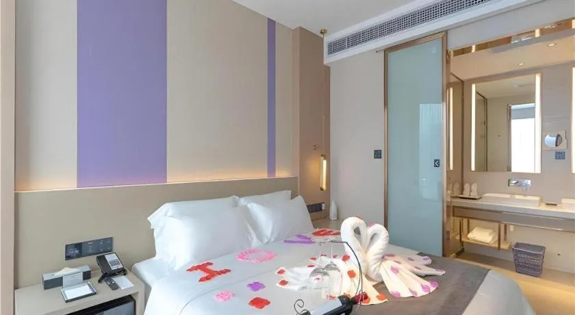 Bed in Lavande Hotel Huazhou Beijing Road