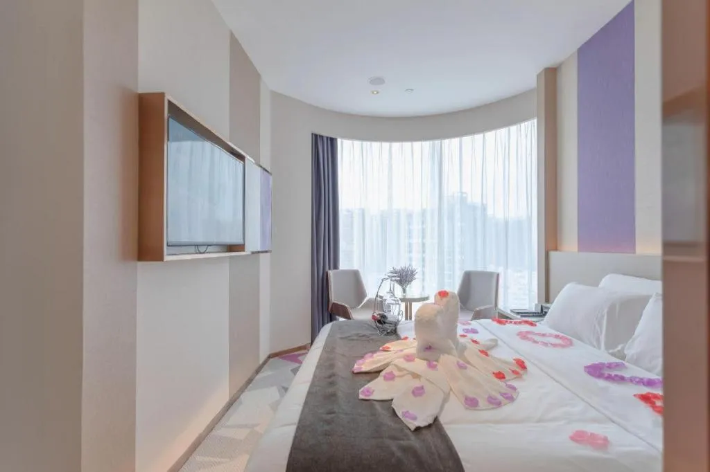 Bed in Lavande Hotel Huazhou Beijing Road