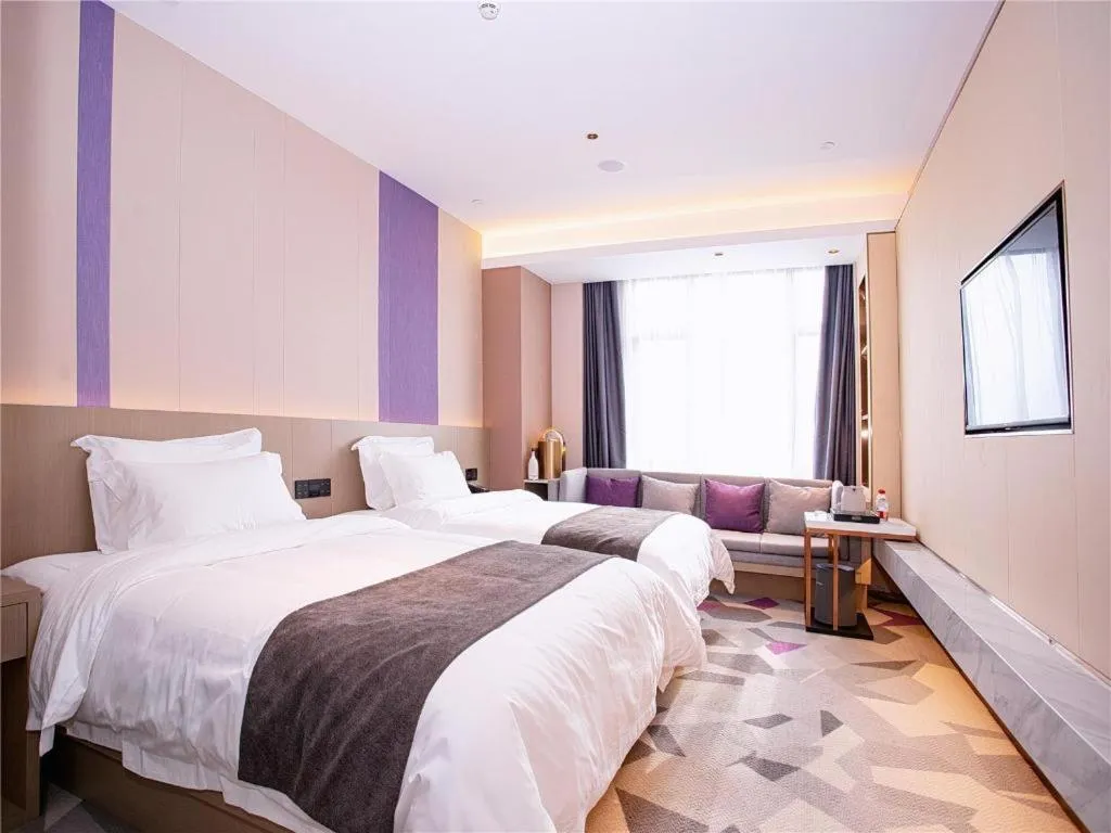 Bed in Lavande Hotel Huazhou Beijing Road