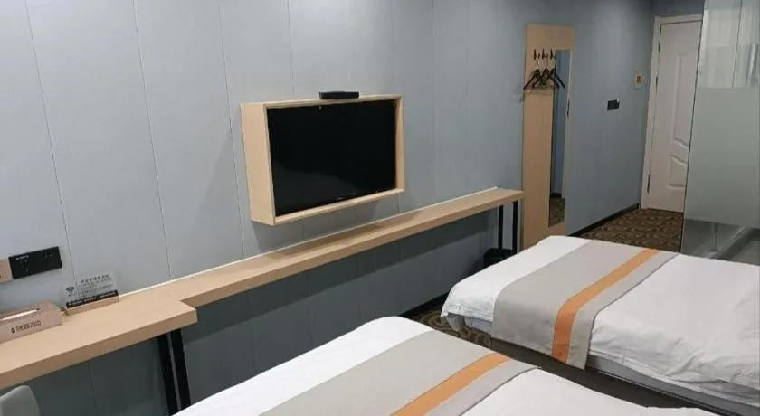 Bed in Shell Hotel Taixing Huangqiao Town Dinghui Road