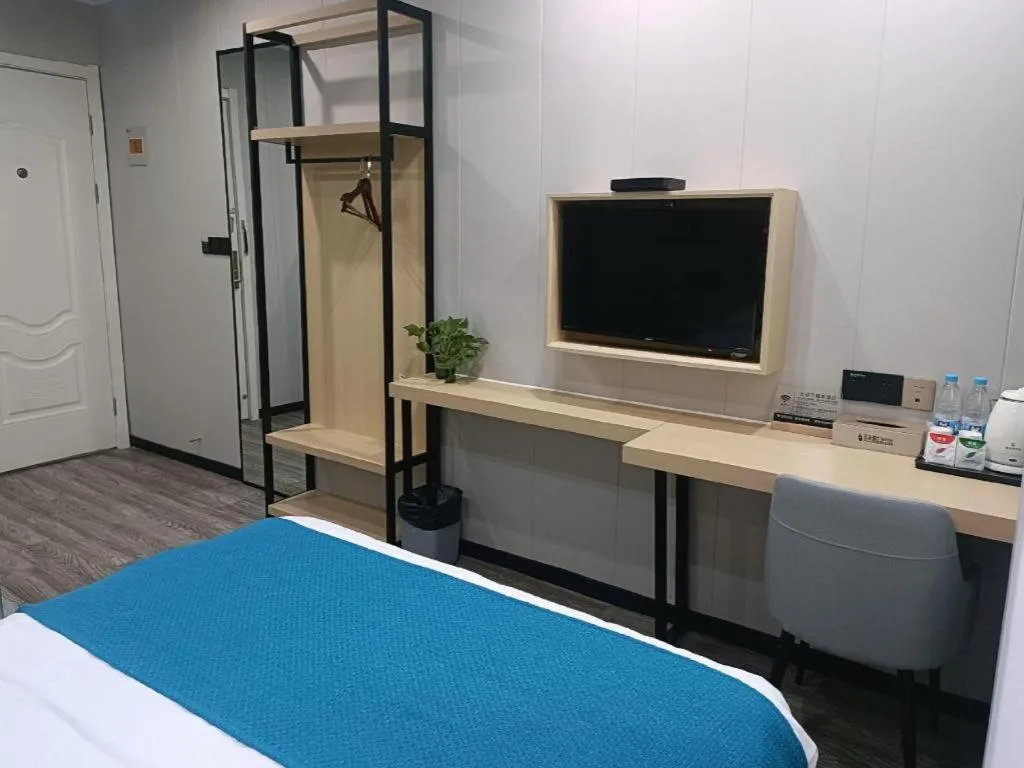 Bed in Shell Hotel Taixing Huangqiao Town Dinghui Road