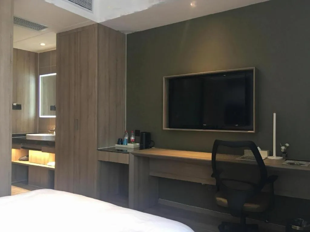 Bed in GreenTree Eastern Hotel Bengbu Huaishang District Yubo Garden