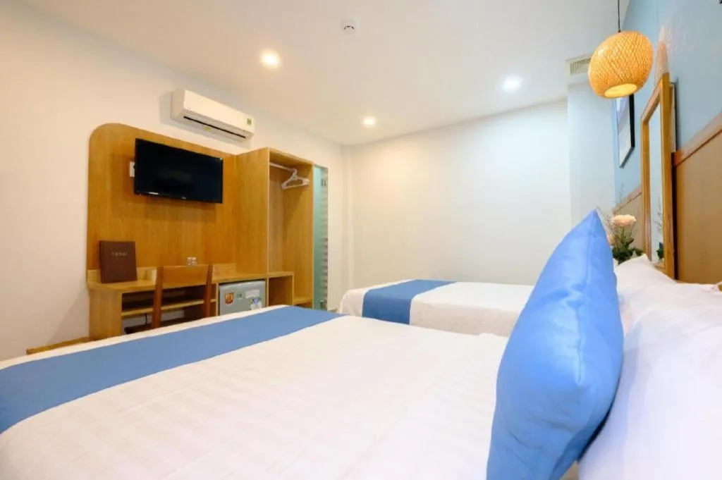Bed in Bluesea Hotel Quy Nhon