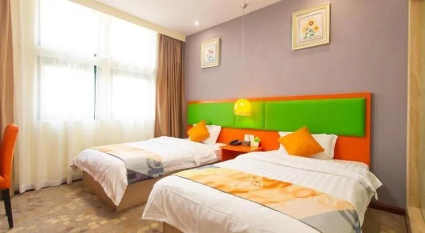 Bed in Shell Hotel Yangzhou Yangzijiang Bei Road Slender West Lake Scenic Area