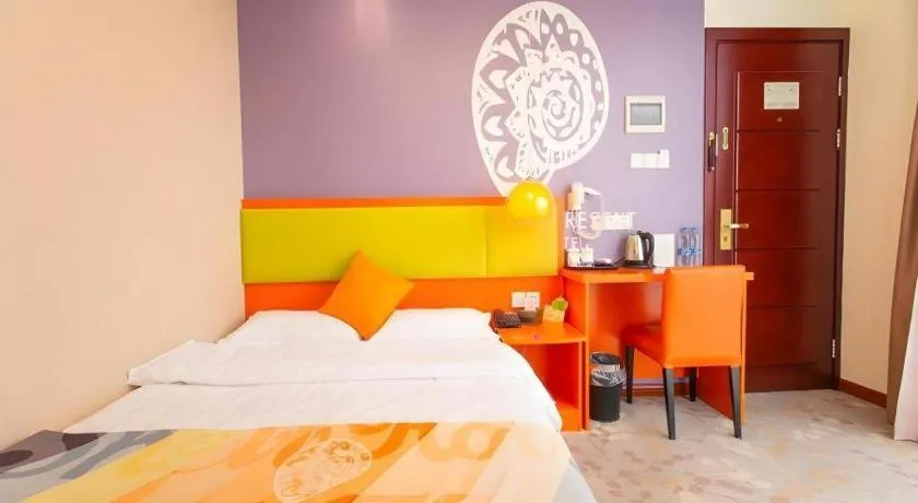 Bed in Shell Hotel Yangzhou Yangzijiang Bei Road Slender West Lake Scenic Area