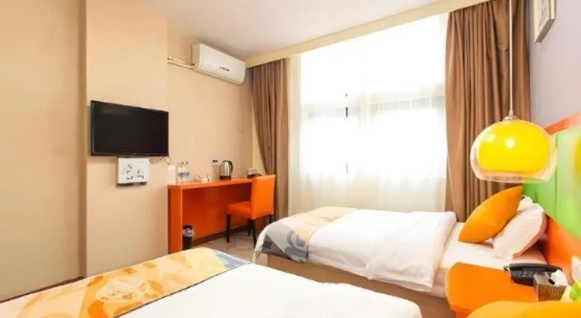 Bed in Shell Hotel Yangzhou Yangzijiang Bei Road Slender West Lake Scenic Area